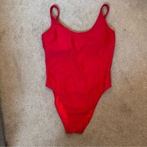Hollister one piece swimsuit W/ scoop back